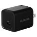  Elecom 45W USB-C модель C зарядное устройство PD/PPS соответствует GaN II принятие EC-AC12245BK 1 шт 