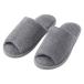  Muji Ryohin ... хлопок пирог ru тапочки передний ..XL 27.5~30cm для угольно-серый хорошая вещь план 