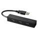  Buffalo USB2.0 ступица 4 порт модель простой упаковка модель черный BSH4U25BKZ 1 шт 