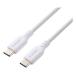  модель C кабель USB-C to C PD 240W 1m мягкость высокая прочность белый MPA-CCECPSM10WH 1 шт Elecom 