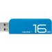  раздвижной USB2.0 память 16GB голубой 
