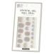  гель наклейки на ногти -016 серый LAKOLE/lakore