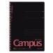kokyo campus soft кольцо Note 40 листов B5 черный цвет чёрный красный Hsu S111BT-DR 1 шт. 