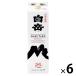  белый пик 25 раз 1.8L 1800ml упаковка 6шт.@ shochu высота . sake структура 