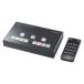 [ outlet ] Sanwa Supply 4 ввод 1 мощность HDMI переключатель .-(4K соответствует / экран раздел / колпак коричневый c функцией ) SW-UHD41UVC 1 шт 
