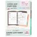[ бесплатная доставка по всей стране ] Maruman блокнот органайзер заправка A5 длина 210× ширина 154× толщина 4mm Roo z leaf dia Lee man s Lee 26 дыра LD2834W-26 2026 год 4 месяц начало 