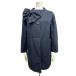 [ б/у ]Kate spade Kate Spade пальто лента темно-синий размер S женский 