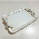  серебряный лента квадратное type tray стильный мелкие вещи кейс классический античный способ RE25818