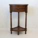  antique oak corner for telephone stand Brown antique Classic oak England corner table side table REJG807