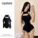  купальный костюм женский body type покрытие One-piece sexy задний отсутствует casual одноцветный взрослый мама купальный костюм море бассейн resort простой симпатичный модный .....