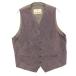 TRUSSARDI Trussardi лучший tops искусственная кожа безрукавка полоса лиловый L