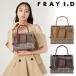 | время ограничено 12%OFF| отправка в тот же день /FRAY I.Df Ray I ti-[ru L ] проверка лента средний сумка FWGB254305 25FW