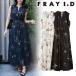 | время ограничено 10%OFF| отправка в тот же день /FRAY I.Df Ray I ti-botanikarure year принт One-piece FWFO264128 2026 осень-зима 