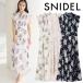 | время ограничено 10%OFF| отправка в тот же день ( вторник за исключением )/SNIDEL Snidel Sustainable плиссировать принт One-piece SWFO261103 26SS 2026 весна лето отмена возвращенние товара не возможно 
