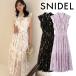 | время ограничено 10%OFF| отправка в тот же день /SNIDEL Snidel Sustainable оборка плиссировать One-piece SWFO262045 2026 весна лето 