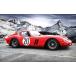  картина способ обои постер (. ... наклейка тип ) Ferrari 250 GTO 1962 год известная машина исторический самый большая сумма Cara черный F25G-001W1( широкий версия 921mm×576mm)< сделано в Японии >