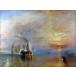  картина способ обои постер [ полный размер версия ] William * turner броненосец teme направляющие номер 1838 год K-TNR-004S1 (784mm×585mm)< сделано в Японии >