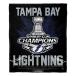 ̵Northwest 1NHL-57521-9022-RET 50 x 60 in. NHL Tampa Bay Lightning 2021 Stanley Cup Champions Silk Touch Throw Blanket¹͢