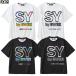 SY32 by SWEET YEARSeswaisa-ti палец на ноге bai Suite year zNEON BIG LOGO TEE 25SS 15049 короткий рукав футболка спортивный футбол мужской специальная цена 