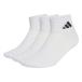 adidas Adidas ESS подушка 3P лодыжка носки белый / черный dvt59 jz0523 обувь сделал носки 3 пар комплект короткие носки белый 