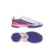 adidas Adidas F50 HYPERFAST CLUB TF J белый / солнечный лиловый KK1368 CHAOS VS CONTROL PACK Junior тренировочная обувь 