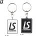 LUZeSOMBRA разрозненный isomblaLS LOGO KEY HOLDER 26SS l1261491 брелок для ключа Logo черный белый 