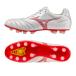 MIZUNO Mizuno mona Lucida Neo 3 WIDE ELITE super white pearl × рубин красный P1GA262160 футбол для шиповки натуральный кожа широкий 