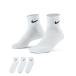 NIKE �i�C�L 3P E�N�b�V���� �N�E�H�[�^�[ �\�b�N�X �z���C�g SX7667 100 3���Z�b�g �C�� ���� ���A���X�|�[�c