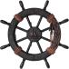 . колесо руль судно . интерьер из дерева судно . колесо земля средний море способ море . способ морской вкус оборудование орнамент 45cm