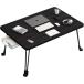 NEW многофункциональный складной стол очень устойчивость делать складной стол low стол ( черный, длина 70x ширина 48cmx высота 36cm)