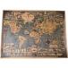  карта мира античный retro постер (A модель )
