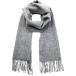  шерсть 100% теплый Basic . muffler 165cmx31cm( светло-серый, Free Size)