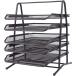  документы tray 5 уровень сборка тип сетка metal A4 файл письмо кейс настольный место хранения подставка ( черный )