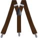  подтяжки ширина 35mmY type 3 зажим SP70( темно-коричневый )