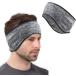  наушники la- year утеплитель флис уголок данный . велосипед мотоцикл защищающий от холода свободный размер лыжи сноуборд головная повязка ( серый )