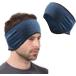  наушники la- year утеплитель флис уголок данный . велосипед мотоцикл защищающий от холода свободный размер лыжи сноуборд головная повязка ( темно-синий )