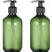  насос бутылка Drop насос бутылка затемнение бутылка заполняющий контейнер шампунь бутылка заполняющий бутылка 300ml2 шт. комплект ( зеленый, в среднем код )