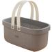  горячие источники корзина умывание инструмент место хранения корзина модный симпатичный перевозка ванна sen горячая вода spa держать рука имеется ( серый, большой )