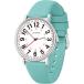  наручные часы женский аналог отображать кварц na- Swatch .. часы мужской . свет легктй для просмотра циферблат модный MDM(10- зеленый белый )