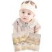 младенец лента для волос baby .. baby Crown половина день рождения новый bo-n фото костюм мужчина носки имеется ( шелк style золотой, F)