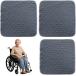  инвалидная коляска водонепроницаемый подушка для сидения ночное мочеиспускание простыня чехол для сиденья уход всасывание . пожилые люди недержание ...( серый, 3 листов )