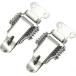  кривошип защелка нержавеющая сталь patch n таблеток детали зажим springs 2 шт. комплект ( серебряный, one размер )