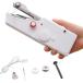  портативный швейная машина маленький размер рука швейная машина compact Mini начинающий шитье ( белый )