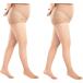  Kirakira свободно чулки ламе большой размер party свадьба te-to довольно большой плюс размер ( свет бежевый, 2XL)