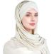 hijabm тонкий ислам путешествие женский ta- van m тонкий одежда палантин ( "теплый" белый )