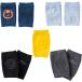 be Beanie накладка 5 вид комплект колено .. младенец высокий высокий защита предотвращение скольжения имеется колени данный . колено накладка (A( синий серия ), FREE)