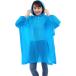  дождь пончо рукав имеется EVA материалы мужской женский студент ученик старшей школы велосипед для плащ рюкзак соответствует ходить на работу посещение школы предотвращение бедствий товары ( голубой )