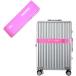  лента чемодан ремень текстильная застёжка регулировка заметный глаз печать длина ширина чемодан частота Carry кейс ( розовый )