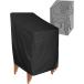  шпаклевка .o стул покрытие наружный сад стул место хранения стул водонепроницаемый нейлон балкон k( черный, S размер )