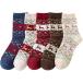  женский носки носки 5 пара комплект носки обувь внизу Рождество подарок Santa Claus ( nordic рисунок, примерно 23cm соответствует )